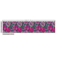 thumbnail image 3 of Ambesonne Floral Fabric by the Yard Upholstery, Pink and Purple Hibiscus, 10 Yards, Grey Multicolor, 3 of 5