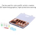 thumbnail image 4 of AVEKI Watch Luminous Fluorescent Powder Set, 4 Colors Professional Watch Fluorescent Lamps Powder Set Watchmaker Mixing Liquid Watch Repair Accessories B0514, 4 of 8