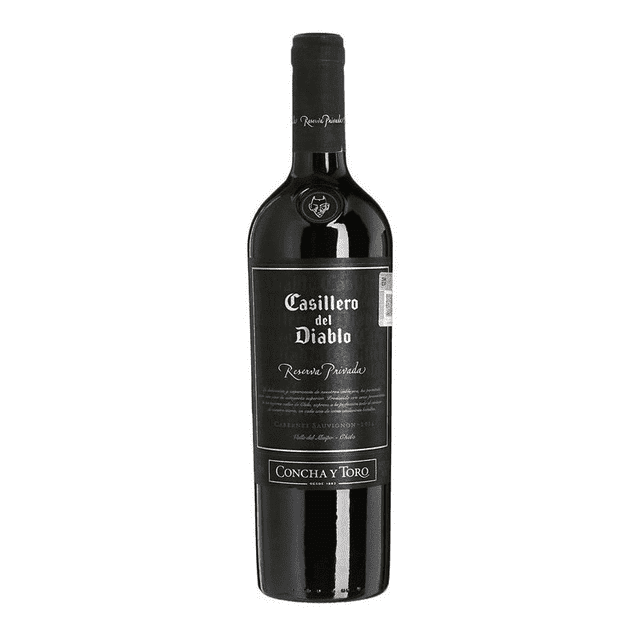 Pack de 4 Vino Tinto Casillero Del Diablo Reserva Privada 750 ml