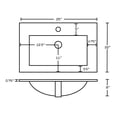 thumbnail image 4 of American Imaginations 25-in. W Ceramic Top SetAI-22296, 4 of 5
