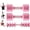 pink, variant on Shaking Weight Adjustable Dumbbell Set 22-66 lbs, 5LB & 25LB Black for Men & Women, Gym Equipment, Full Workout, Arm , Non-slip Noiseless Dumbbells