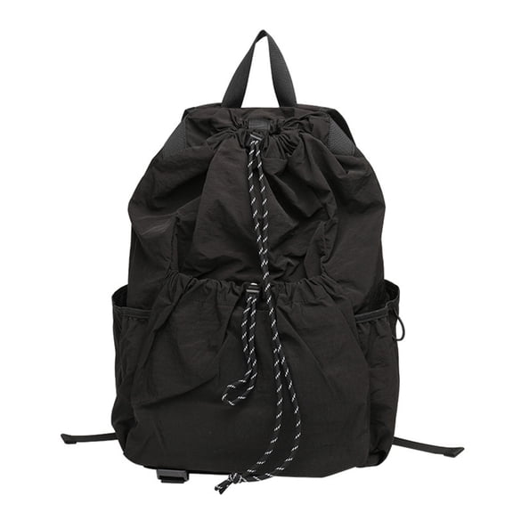 Yokua Casual Bag Students Ruched Drawstring Backpack Travel Daybag Shoulder Bag