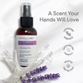 thumbnail image 3 of Olivia Care Alcohol-Based Hand Sanitizer with Lavender Essential Oil, Moisturizing Hand Sanitizer Spray, Travel Size, 4 fl oz, 3 of 8