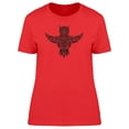 thumbnail image 1 of Cool Grunge Boho Owl Sketch Tee Women's -Image by Shutterstock, 1 of 2