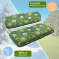 thumbnail image 6 of Psesaysky 2PCS Golf Cart Seat Covers, Golf Tee Print Breathable Front and Rear Seat Cushion Cover Fits for Ezgo Club Car Golfcart Original Regular Seats, No Stapler, 6 of 8