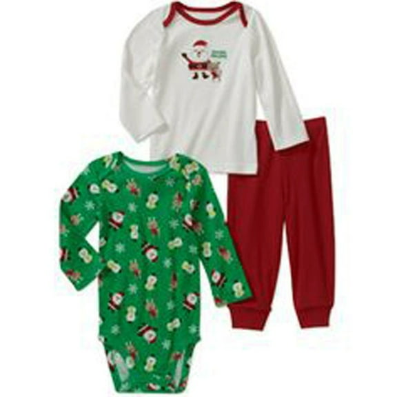 Carter's Baby-boys Infant 3pc Santa Set Newborn