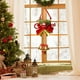 thumbnail image 4 of Adorno colgante para el árbol de campanas de Navidad | Campana festiva de PVC para Papá Noel | Accesorio de decoración navideña | Oro, Rojo, Plata | 1 Pieza | 12,2x5,5 pulgadas | Cinta incluida, 4 of 6