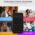 thumbnail image 2 of HLONK Voice Changer Mini Sound Effects Machine Computer Sound Card Live Voice Modifier Voice Disguiser Audio Card, 2 of 6
