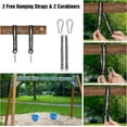 thumbnail image 6 of RedSwing High Back Toddler Bucket Swing Seat with Coated Chains, Heavy Duty Kids Swing Seat for Outside, Playground, Backyard, Swing Set Accessories, 6 of 18