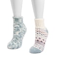thumbnail image 2 of MUK LUKS Women's 2 Pair Pack Cabin Chenille Socks, 2 of 2