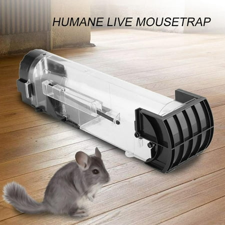 ANGGREK Humane Rat Live Traps,Mouse Mice Rat Rodent Animal Control Catch Bait Humane Live Traps Hamster Cage,Humane live (Best Way To Catch A Mouse Or Rat)