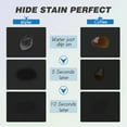 thumbnail image 6 of Okaka Coffee Mat & Dish Drying Mat - Quick Dry, Stain Absorbent (Black, 16"x 24"), 6 of 8