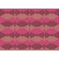 thumbnail image 1 of Ahgly Company Machine Washable Indoor Rectangle Transitional Red Area Rugs, 8' x 12', 1 of 7