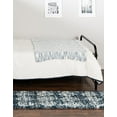 thumbnail image 4 of Rugs.com Serenity Shag Collection Rug – 6 Ft Runner Blue Shag Rug Perfect For Hallways, Entryways, 4 of 9