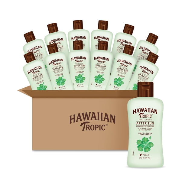 Loción para después del sol Hawaiian Tropic Lime Coolada 60 ml (x12)