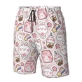 thumbnail image 4 of Fotbe Cute Rabbit Trajes de Baño Estampados para Hombre, Shorts de Verano de Secado Rápido, Ropa de Playa, Bañadores-Small, 4 of 6