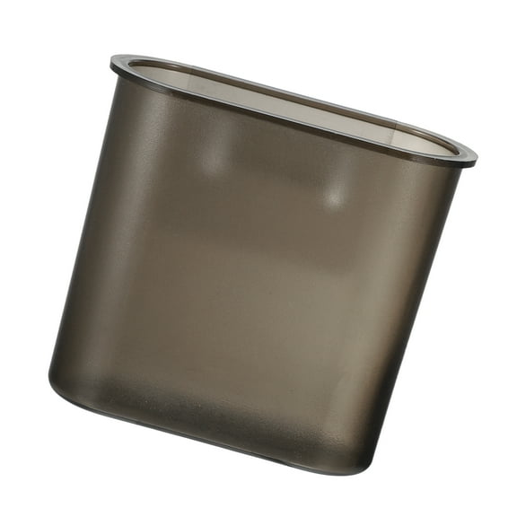 Vocoste Wall Mount Toothbrush Holder Stand for Bathroom Black 4.65"x2.13"x4.25" Self Adhesive Tooth Brush Holder