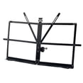 thumbnail image 1 of Support de Musique de Table Pliant 1 Ensemble Support de Partition en Métal Pliable pour Guitare Piano Violon Noir, 1 of 8