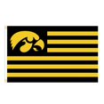 thumbnail image 1 of Tapiz para colgar en la pared con la bandera de los Hawkeyes de Iowa, 90 x 150 cm, 1 of 1