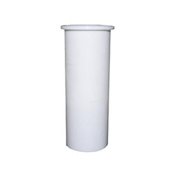 Lasco Fittings Plastic Flanged Tailpiece - White - 1.5 In x 12 In