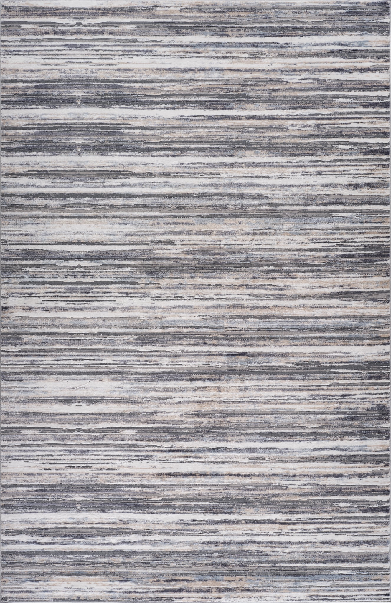 Rug Branch Atlas Lines Indoor Area Rug, Blue Grey, Abstract - Living Room, Bedroom, Dining Room, and Kitchen