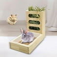 thumbnail image 6 of oshhnii Hay Feeder with Litter Pan Feeding Manger Bunny Hay Holder for, 6 of 9