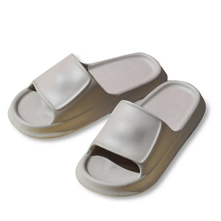 

Slippers Men Women Quick-drying Thickened Wedge Couple Family Home Indoor Slippers Shoes