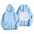 thumbnail image 6 of I've Been Ready For Christmas Since Last Christmas Hoodies for Women Xmas Hooded Sweatshirt with Pockets Pullover Tops, 6 of 8