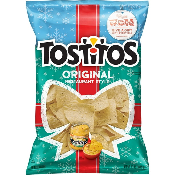 Tostitos Original Restaurant Style Tortilla Chips, 13 oz Bag Walmart
