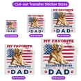 thumbnail image 5 of My Favorite Golden Retriever Calls Me Dad. Happy Father's Day Cutout Transfer Sticker Goldens Dog Lover Gifts Idea Transparent Decal Art Decor - 00005, 5 of 5