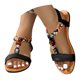 thumbnail image 2 of WILLBEST Sandalias Planas Bohemias Para Mujer, Zapatos De Playa Informales De Verano Con Tiras Elásticas De Diamantes De Imitación, Suela Cómoda Para Caminar Al Aire Libre, Fiestas Y Escuela., 2 of 7