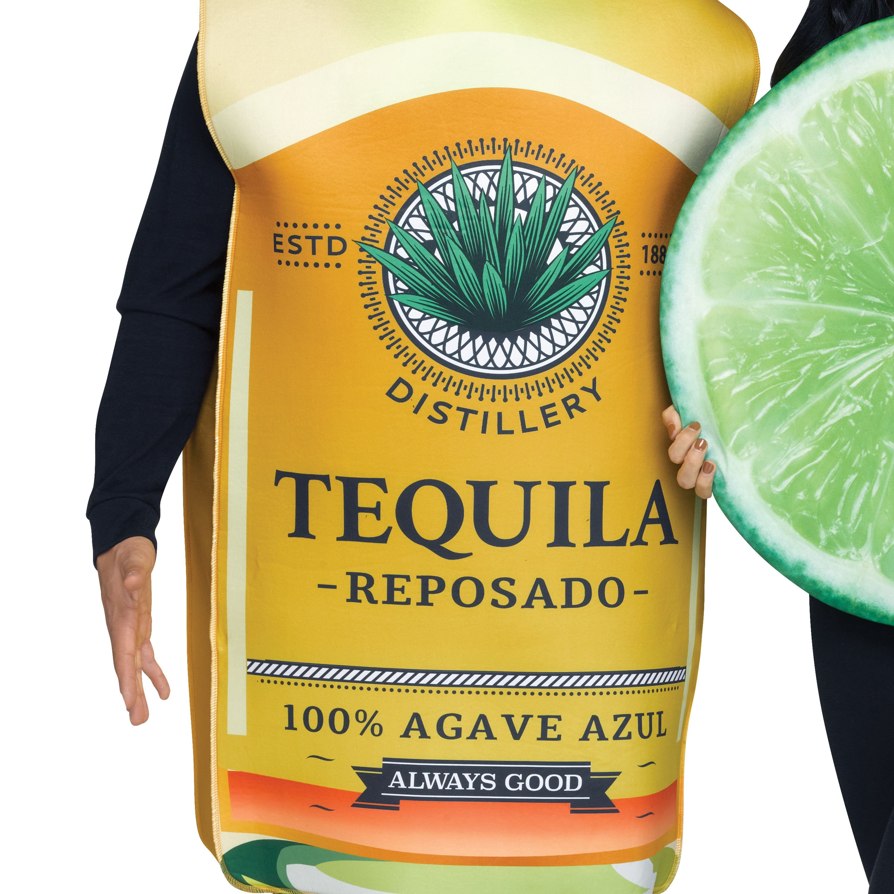 Tequila and Lime, 2pc, Couple Halloween Costume for Adults, Adult Size S-XL (28-42), by Way to Celebrate