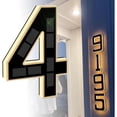 thumbnail image 5 of EGNMCR Solar-powered Digital Doorplate Waterproof LED Address Number Sign Plastic, 5 of 5
