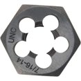 thumbnail image 2 of HUGFEGWE Hex Rethreading Die, UNC 7/16-14 Carbon Steel Thread Die, Hex Rethreading Die Machine Thread Die, Hexagon Taper Pipe, 1 Pcs CJB91-22826, 2 of 7