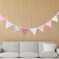 thumbnail image 1 of 12 banderas 3,2 m Retro flores fiesta boda banderín banderín decoración Wdftyju Libre de BPA, 1 of 8