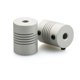 thumbnail image 1 of Aleación de aluminio acoplamientos de eje flexible acoplador elástico motores paso a paso Motor tornillo 5x8x25mm impresoras 3D 2 Piezas Inevent JJ12189-00, 1 of 7