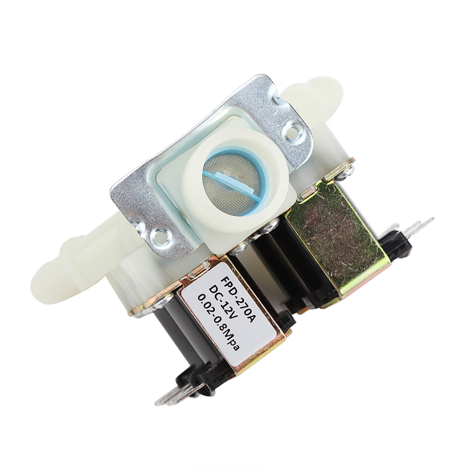 Elettrovalvola 220v Normalmente Chiusa, Elettrovalvola a Solenoide, Ingresso Acqua a 2 Vie G3/4 Connessione Rapida N/c Elettrovalvola a Solenoide in Ottone Normalmente Chiusa Ac 220v Fcd-180b