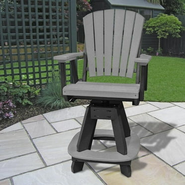 OS Home and Office 130-C-LGB Counter Height Swivel Arm Chair