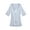 White, variant on Wancir Men's Satin Kimono Robe Long Spa Bathrobes Luxurious Silk Long Sleeve Loungewear