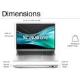 thumbnail image 6 of HP EliteBook 860 G11 16" FHD+ Business Laptop Computer, Intel Ultra 7 155U (Beat i7-1355U), 64GB DDR5 RAM, 4TB PCIE SSD, WiFi 6E, BT 5.3, Backlit Keyboard, Fingerprint Reader, Windows 11 Pro, 6 of 7
