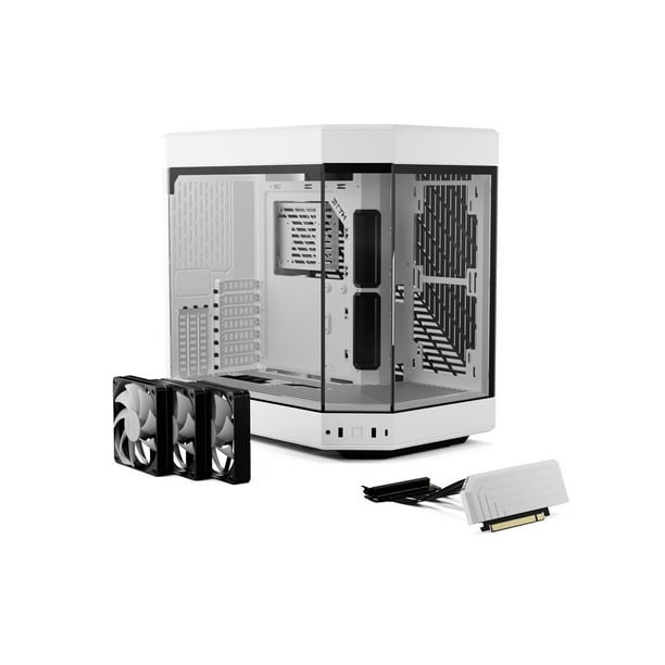 Hyte Y60 ケース Premium Mid-Tower ATX PC Case - Pitch Black | HYTE