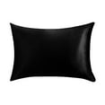 thumbnail image 1 of Color Ding Solid Color Silk Single Pillowcase Ice Silk Pillowcase Zipper Single 20x26inch / 51x66cm, 1 of 9