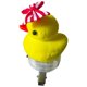 thumbnail image 4 of 5PCS Light Up Duck Theme Hair Clip Styling Accessory Foam Flocking Hair Clip Cartoon Headpiece For Children School Event Multicolor, 4 of 5