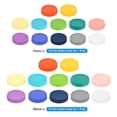 thumbnail image 3 of Uxcell 24Pack Mason Jar Lid with Silicone Ring, 12 Regular Mouth&12 Wide Mouth, 3 of 6