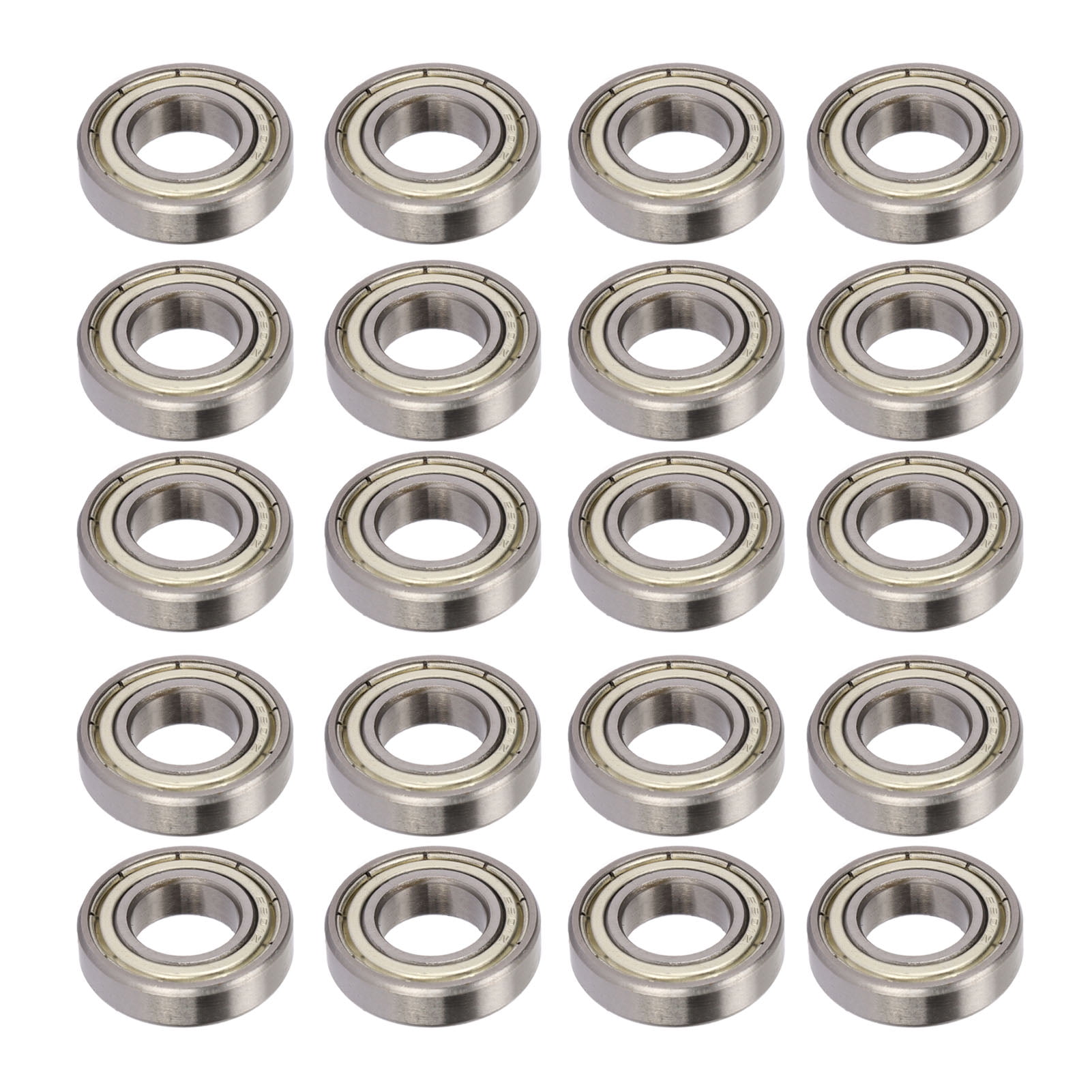 12x24x6mm Ball Bearings , Steel Dust Covers, High Speed, Low Friction, Industrial Use