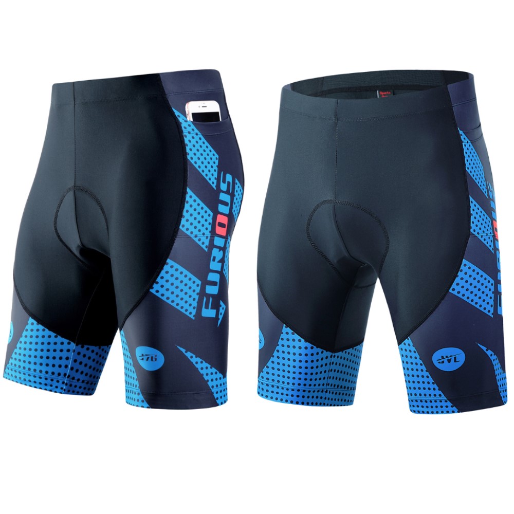 Aptoco Men's Cycling Shorts 4D Padded Bicycle Riding Pants Wear Tights