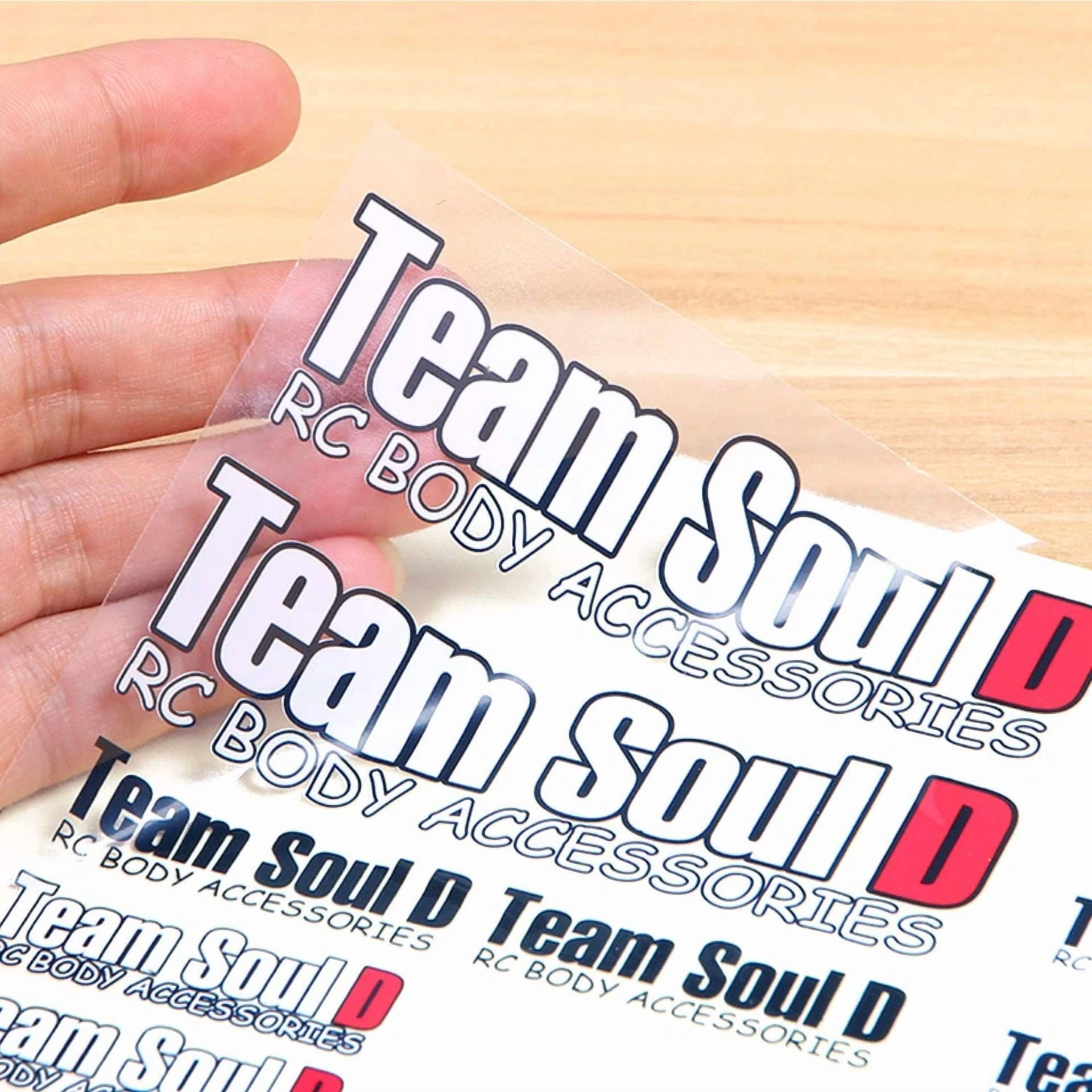 CRESTIN- A-Sub Clear Sticker Paper For Inkjet Printers - Waterproof Transparent Printable