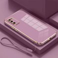 thumbnail image 2 of For Samsung A03S Case Galaxy A02S A02 M02S M02 A03 Core A20S A21 A21S A31 Phone Case Luxury Square Plating Shockproof Back Cover, 2 of 5
