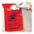 thumbnail image 3 of Unimed Stick-On Biohazard Infectious Waste Bags, 1.4 Quarts, Red, Box Of 100, 3 of 3