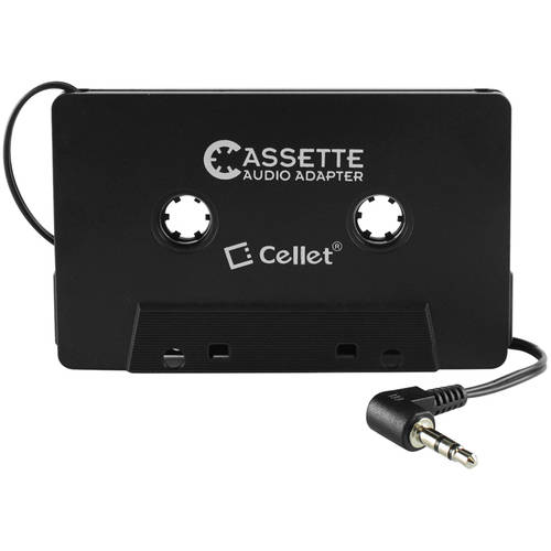 Cellet Cassette Audio Adapter for iPhones iPods Android Phones MP3
